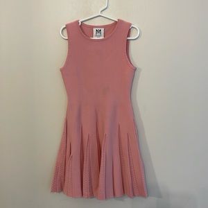 Milly Minis Pointelle Godet Flare Dress, Size 5/6